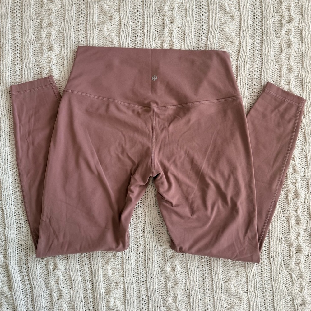 Lululemon Align Leggings Dusty Mauve Size 14